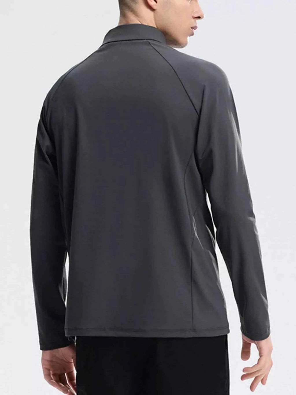 Men's Sweatshirt Cotton Half-Zip Long Sleeve Top Plus Sizes eebf0634-dd04-4038-9d7d-c4947bf697e9-Max-Origin Trendsi