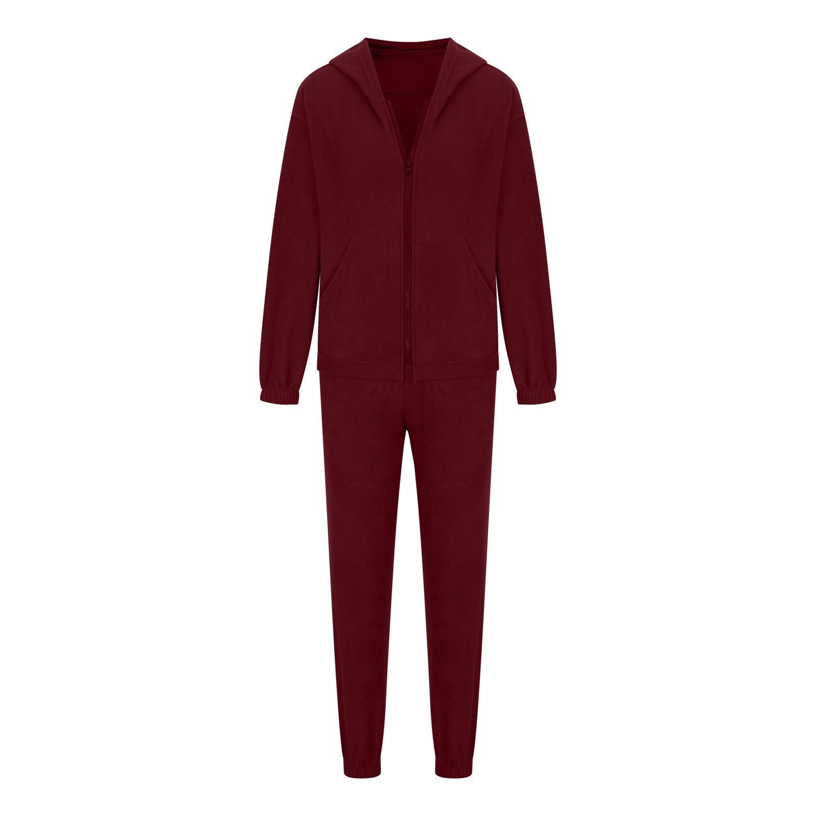 Joggers Set Zip Up Long Sleeve Hoodie and Pants ef334f86-5496-49ab-93bc-c3b56d28145a-Max Trendsi