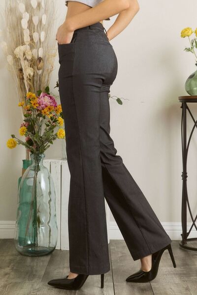 Mittoshop Straight Pants Solid Color with Pockets Plus Sizes ef38b417-81fd-43e6-aa7c-8ff44478d95e-Min Trendsi
