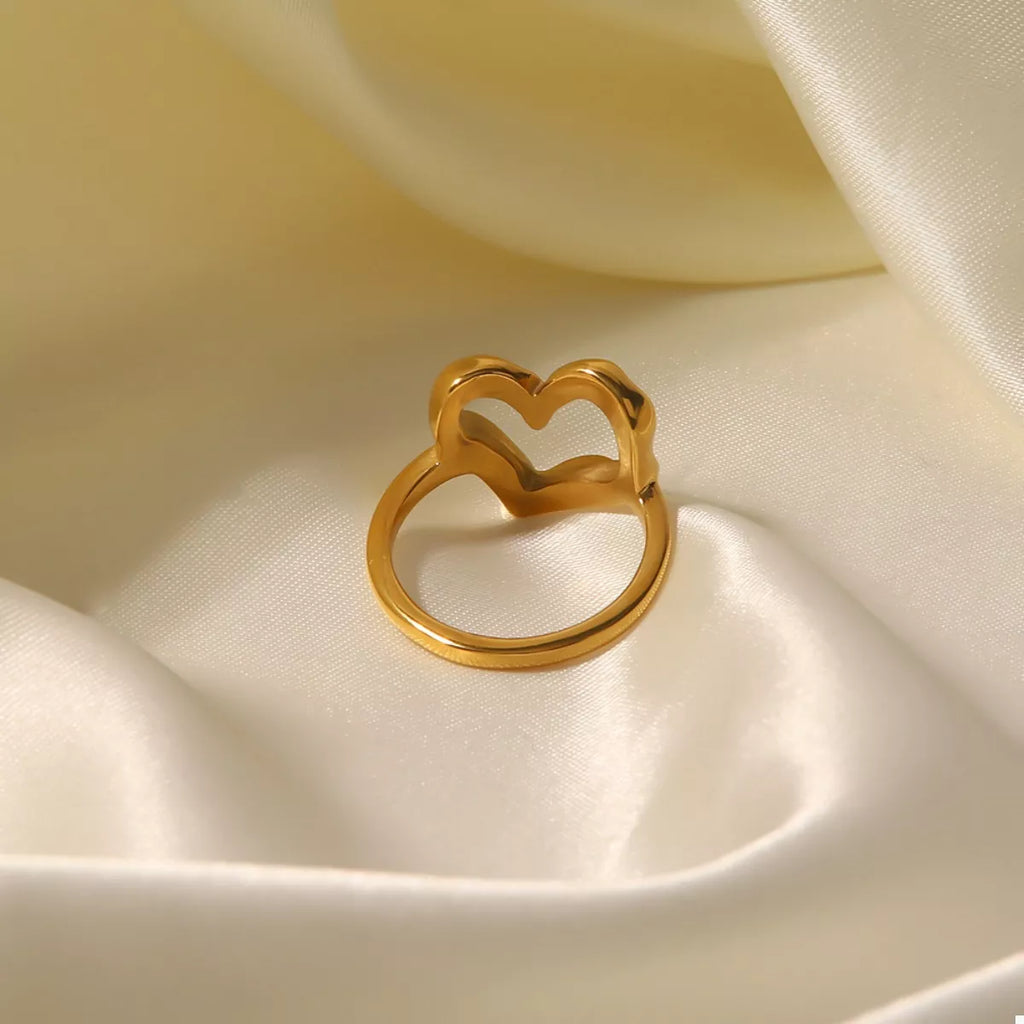 Heart Ring 18K Gold-Plated Gold Stainless Steel Women's Jewelry efbdfaad-7232-4fae-8695-4fbab7616c88-Max-Origin Trendsi