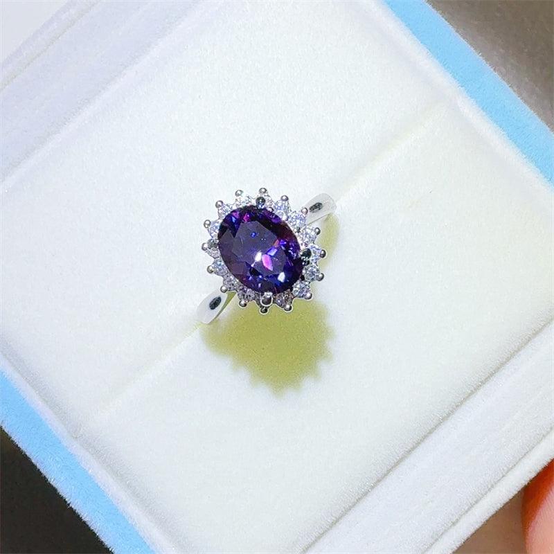 2 Carat Ring 925 Sterling Silver Oval Moissanite Zircon Jewelry f0cc403c-2ef3-46a9-a266-66f8cac05728-Max Trendsi