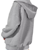 Women's Hoodie Zip Up Drawstring Hood Dropped Shoulder Long Sleeve f15dc57585d8463898e953597fd7857f-Max-Origin Trendsi