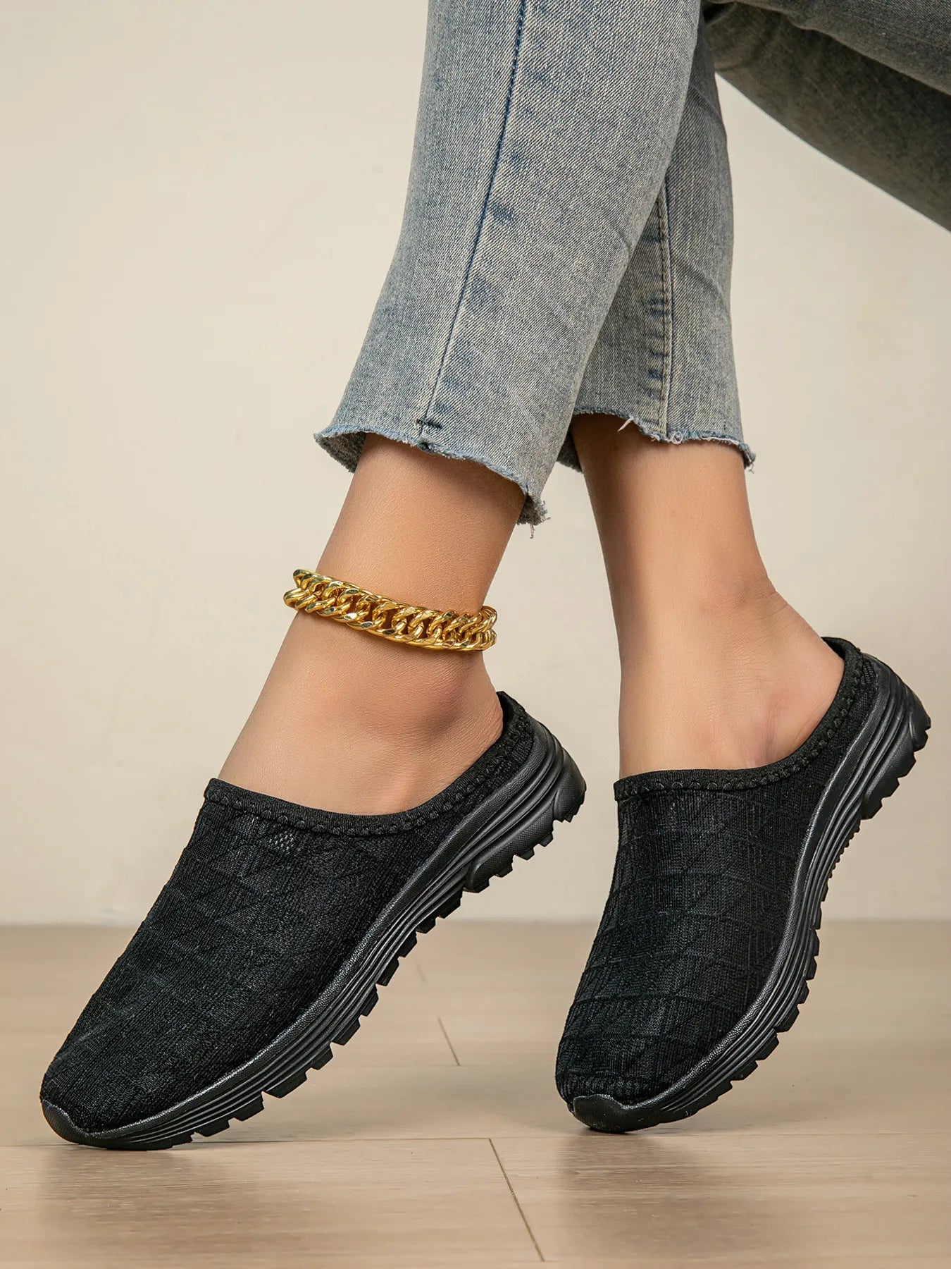 Women's Slip-Ons Breathable Mesh Rubber Flat Comfort Shoes f2533851de134490b85df4d8e9aadd97-Max-Origin Trendsi