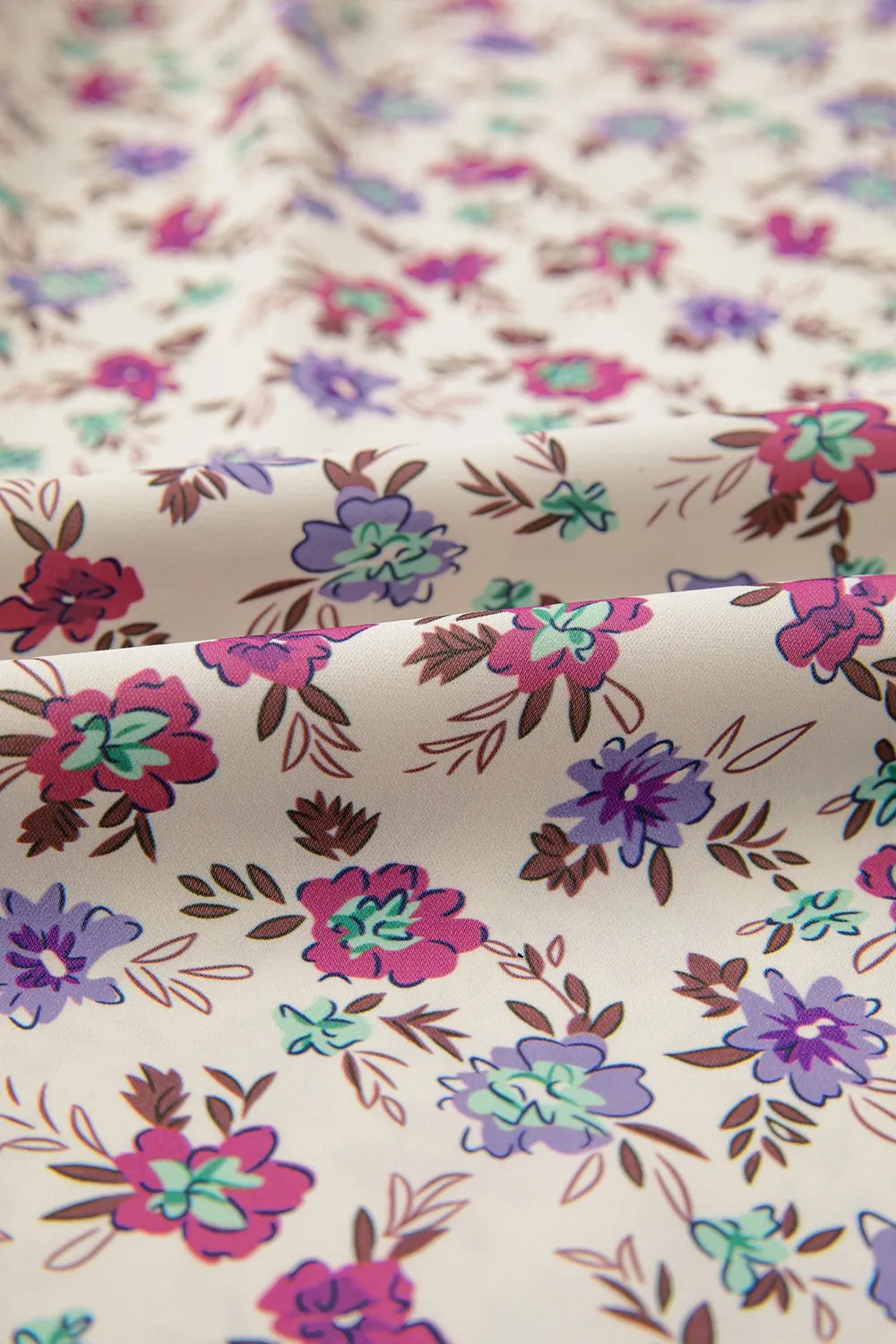 Sundress Floral Multicolour Bohemian Ditsy Smocked Fit Flare f282bbf3-965a-49a2-8d95-999486bb8358-Max-Origin Trendsi