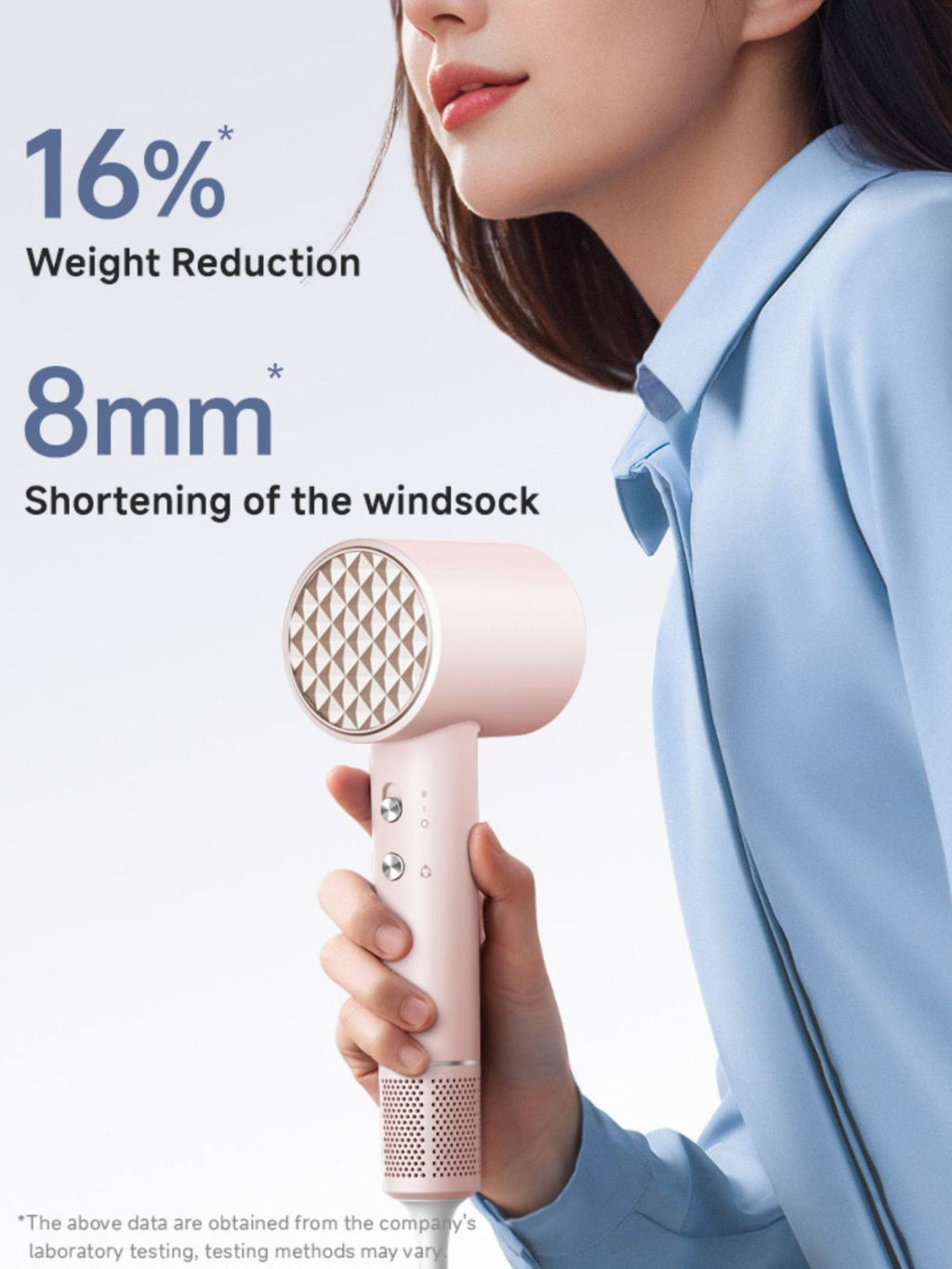 Lightweight High-Speed Hair Dryer with ABS Material, Imported, Single Piece