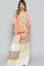 POL Knit Top Floral Hollow Out Half Sleeve f493c23b-05d5-4a87-b731-182b52cb86b8-Min Trendsi