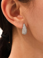 Teardrop Earrings Stainless Steel Inlaid Zircon 18K gold-plated Women Jewelry Silver One Size f4ef8fd7-b7bc-4bea-aeeb-e0a0b612d1ed-Max Trendsi
