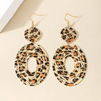 Leopard Print Dangle Earrings Round 18K Gold-Plated Jewelry f5413338-37f5-49a6-8afa-581e8b29919b-Max-Origin Trendsi