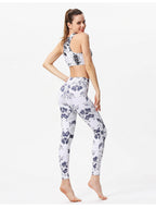 Active Leggings Tie-Dye Printed High Waist Colorful Highly stretchy f561c4d4-231b-464e-a163-e0106aba7aa9-Max Trendsi