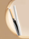 Portable Ceramic Hair Straightener with Constant Temperature Control, ABS Material, 1-Piece