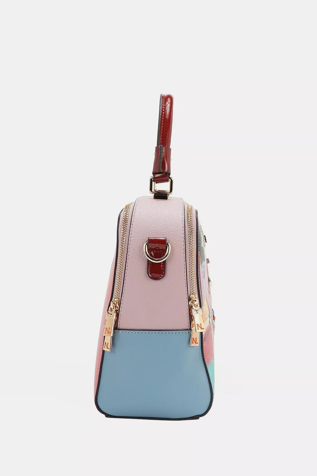 Nicole Lee USA Women's Handbag Queen Cleopatra Vegan Leather Tote f5cf36a8-9acc-49a1-b252-ddc1abf73430-Max-Origin Trendsi