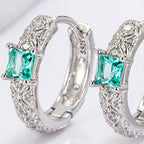 Zircon Earrings 925 Sterling Silver Inlaid Jewelry f65e4eab-bd99-4402-82a4-ee0a9d85ef49-Max Trendsi