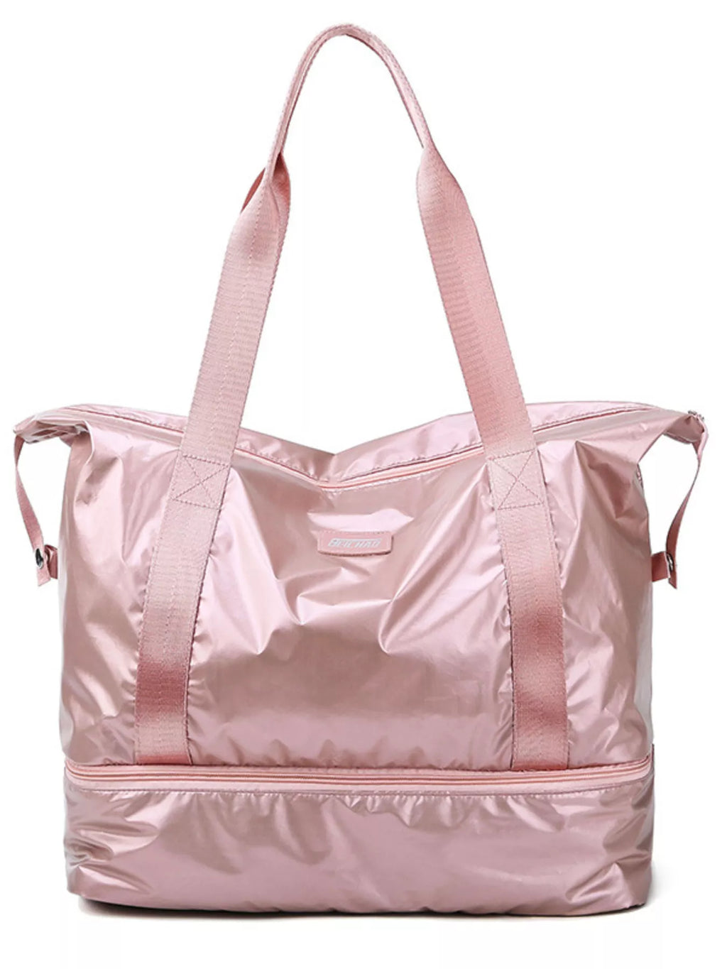 Waterproof Travel Bag Large Pink Lightweight Fiber Zipper Handbag f69c7d6b21c145998a5ca8d445f2f0dc-Max-Origin Trendsi