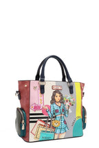Nicole Lee USA Handbag Eco-Leather Medium with Side Pockets f719666e-a0ec-4c48-b1a6-9f5a659d9a8d-Max Trendsi