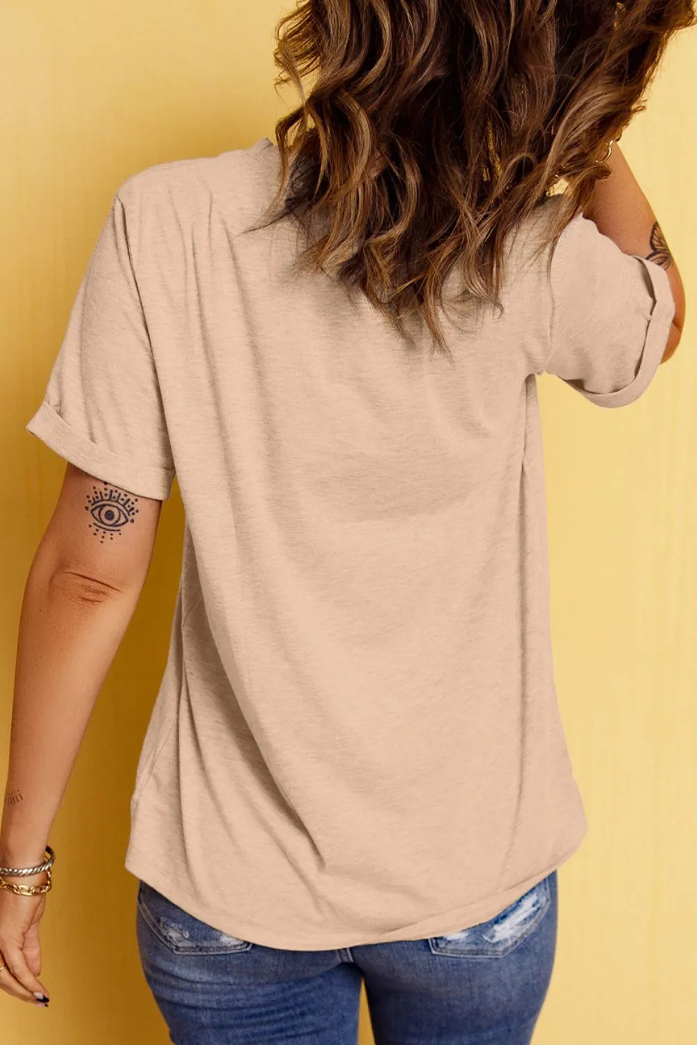 Women's T Shirt Heart Horses Rodeo Graphic Western Cowgirl Top Tees f79b3ae2-6bf9-4ba7-928a-520786f74b6b-Max-Origin Trendsi