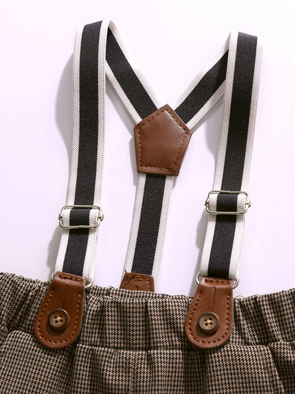 Boy's Outfit Set Button Up Shirt and Pants Overall Set for Childrens f7bf7cd6977f4e2c9ed979abd32b8276-Max-Origin Trendsi