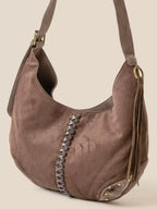 Women's Shoulder Bag Fame Braided Detail Hobo Medium Soft Zipper Hobo Bag f7d684eb-8dd5-4ed7-a022-12982c8a6ed4-Max-Origin Trendsi