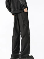 Men's Cargo Pants Loose Fit Drawstring Waist Pocketed Plus Sizes M-5XL f874216c907e4026a0320585ae515680-Max-Origin Trendsi