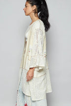 POL Cardigan Lace Cream Floral Double Gauze Mix with Embroidered Detail faab5d12-d686-414b-b3bd-b88db62a4ce4-Max-Origin Trendsi