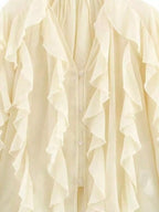 Womens Blouse Ruffled Layered Sheer Long Sleeve Top fb319f9b-230a-41ec-8655-d605a85af023-Max-Origin Trendsi