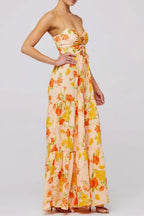 Maxi Dress Floral Print Tie Front Cutout Tiered Ruffle Party Dresses fd4f9893-71a2-42fd-89f4-20bb6aff9a52-Max-Origin Trendsi