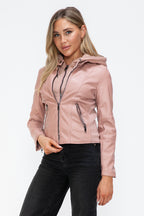 Snobbish Faux Leather Women Jacket Mauve Zip Up Drawstring Hooded fd68c163-9b63-462c-a0a1-2ccb12307553-Max_9bf3fdda-f7c4-4f8e-8abb-78dd4eb662a0 Trendsi