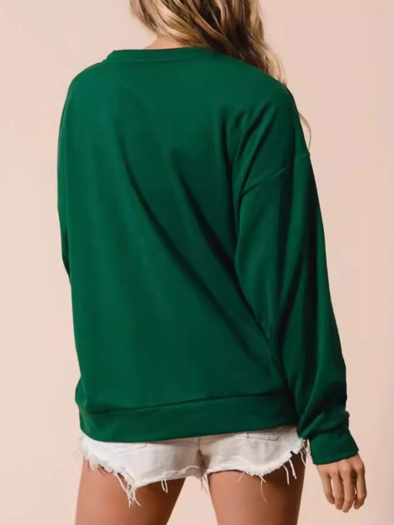 Christmas Women's Sweatshirt Gingerbread House Sequin Pullover fdaa41e0-bfde-47b9-bff9-33385f5c3a3f-Max-Origin Trendsi