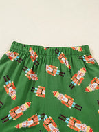 Womens Christmas Lounge Set Nutcracker Button Up Top and Shorts fdb3f772-2bd0-4dce-8413-1a135541826f-Max-Origin Trendsi