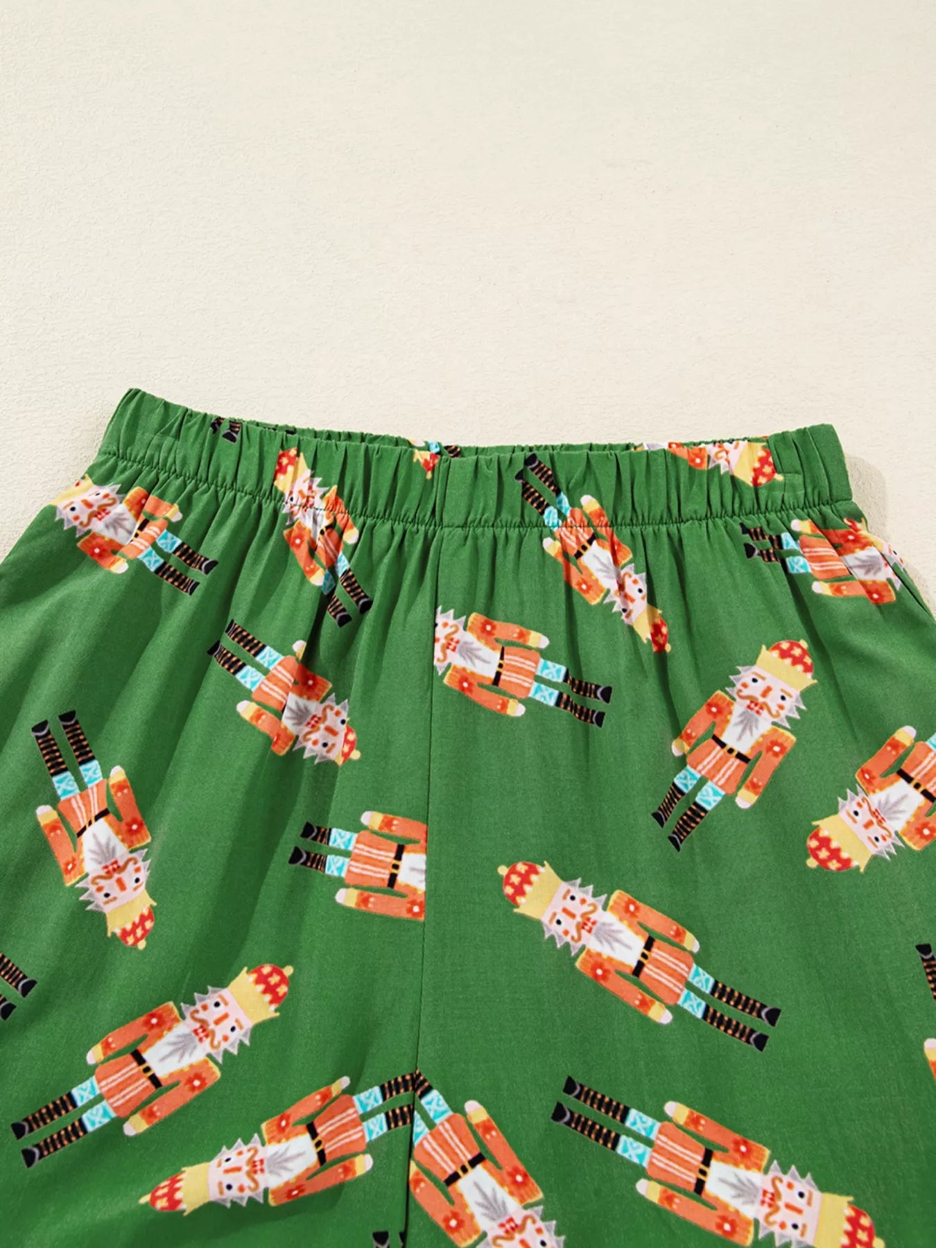 Womens Christmas Lounge Set Nutcracker Button Up Top and Shorts fdb3f772-2bd0-4dce-8413-1a135541826f-Max-Origin Trendsi