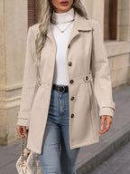 omens Coat Button Up Long Sleeve Outerwear Dust Storm omens_Coat_Button_Up_Long_Sleeve_Outerwear Trendsi