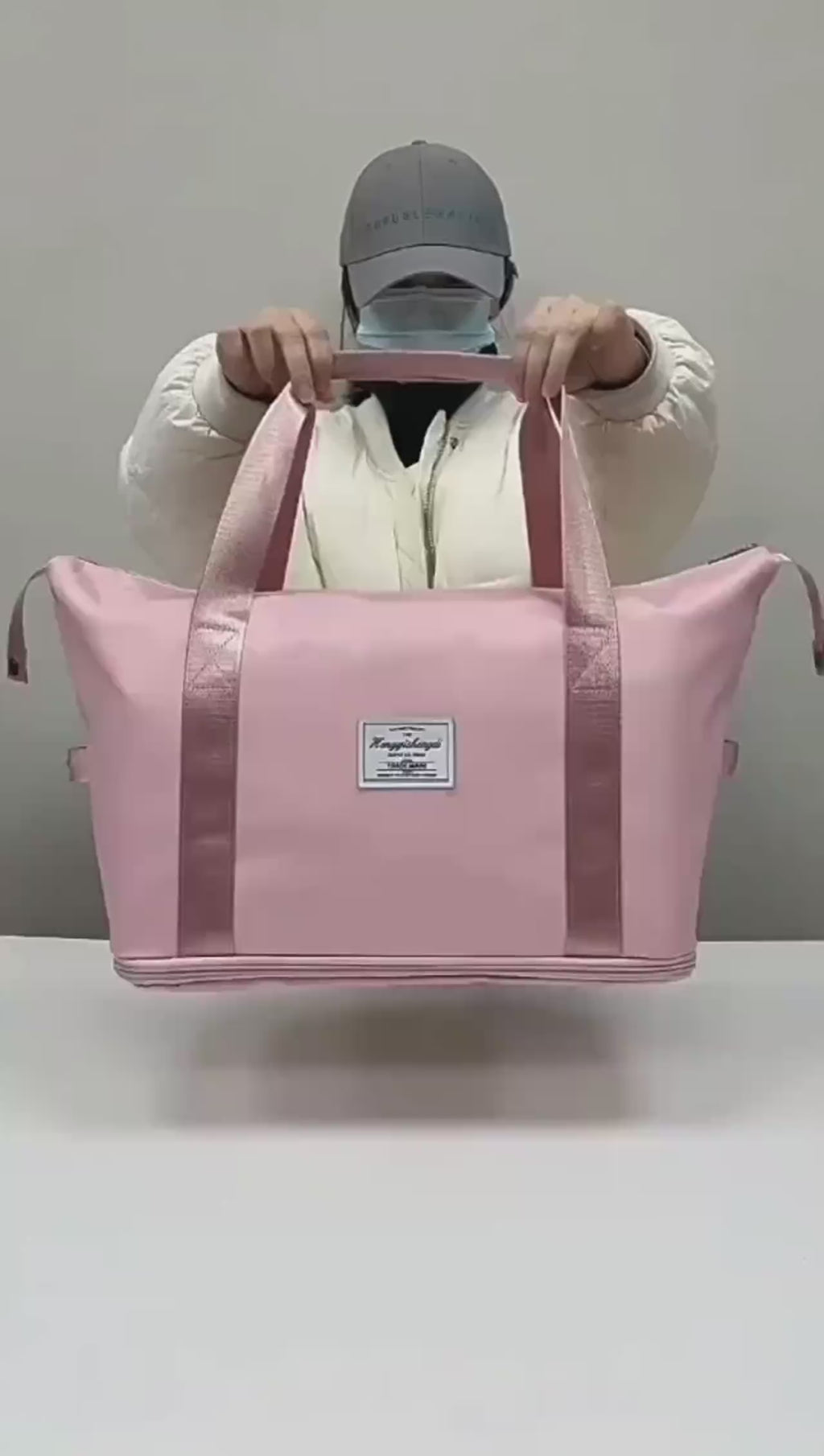 Travel Fitness Duffel Bag Waterproof Foldable Luggage Handbag Outdoor Luggage