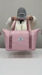 Travel Fitness Duffel Bag Waterproof Foldable Luggage Handbag Outdoor Luggage