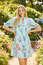 Umgee Seafoam Dress - Garden Lifestyle